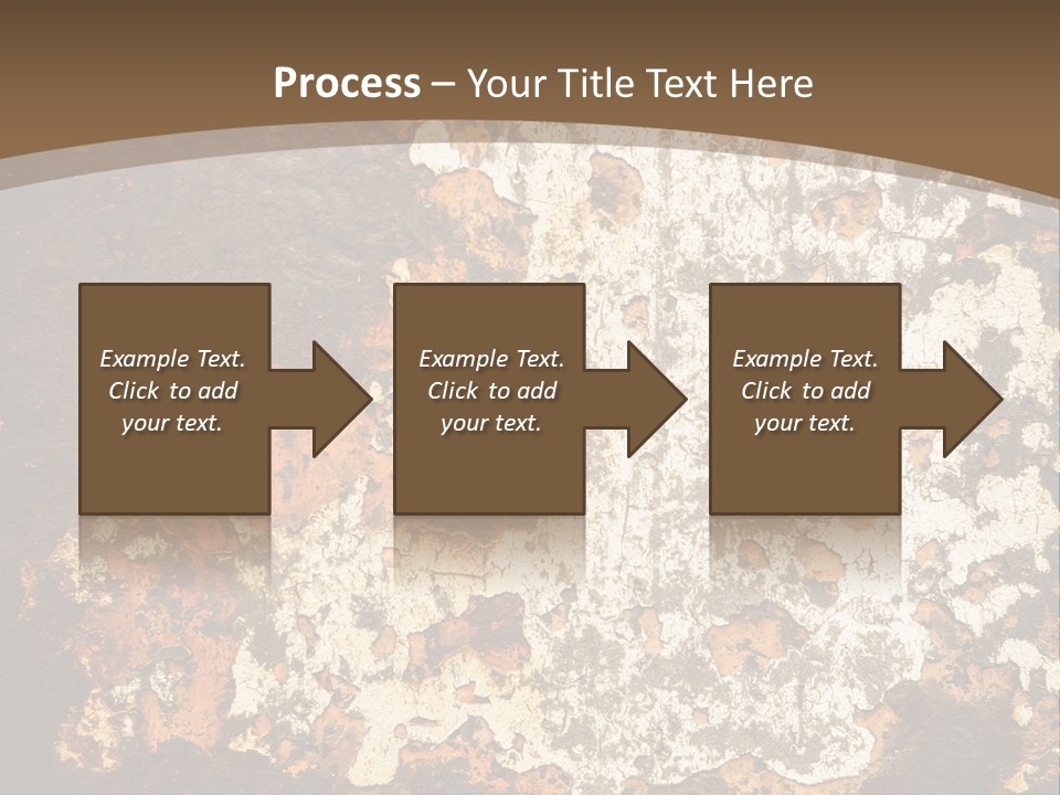 Rough Old Fashioned Abstract PowerPoint Template