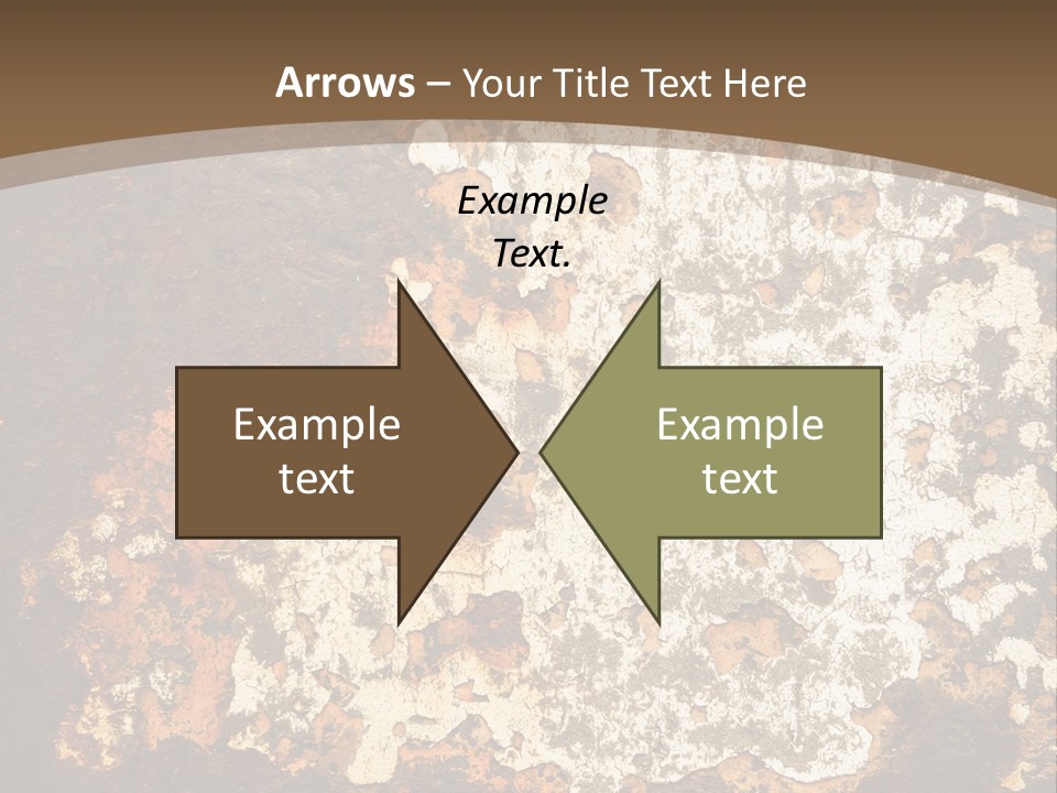 Rough Old Fashioned Abstract PowerPoint Template