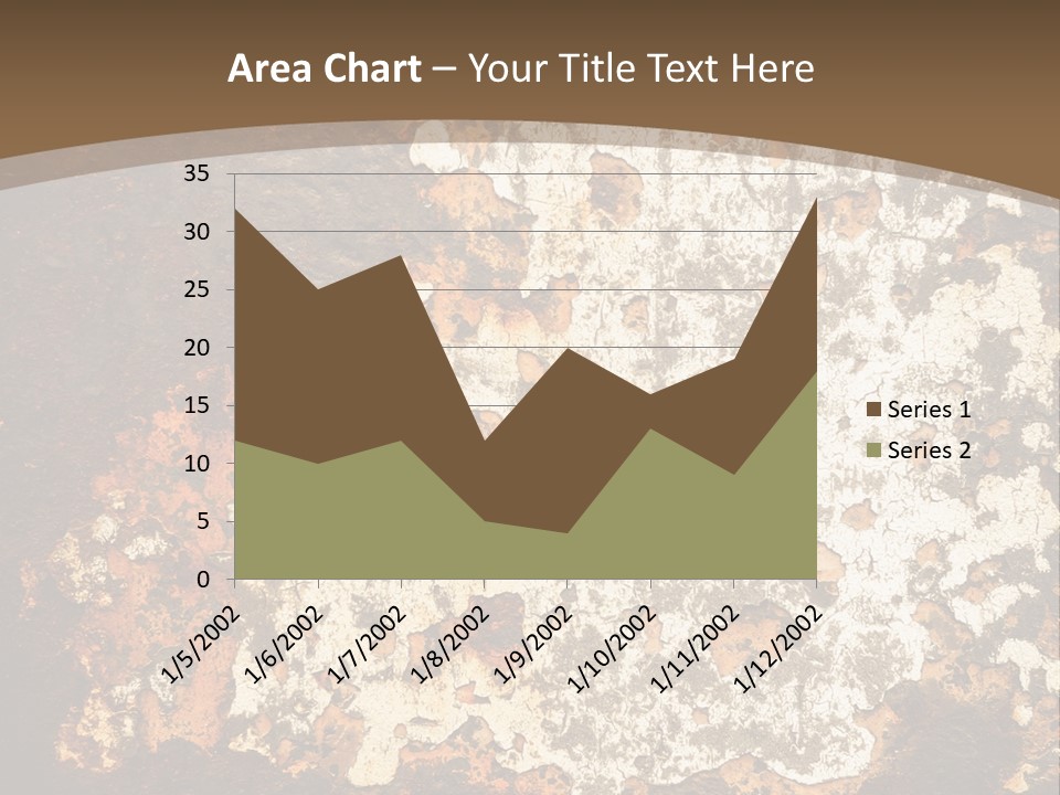 Rough Old Fashioned Abstract PowerPoint Template