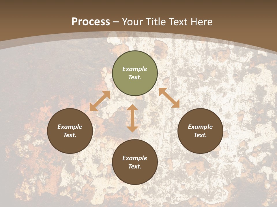Rough Old Fashioned Abstract PowerPoint Template