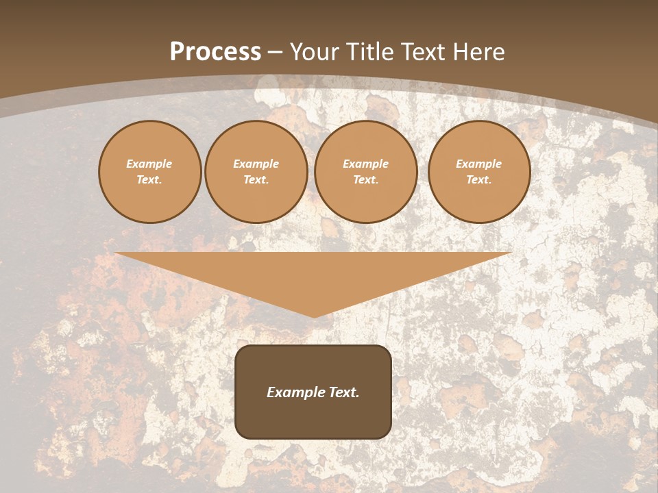 Rough Old Fashioned Abstract PowerPoint Template