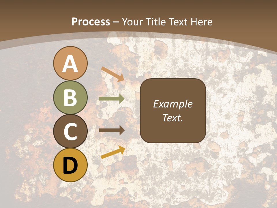 Rough Old Fashioned Abstract PowerPoint Template