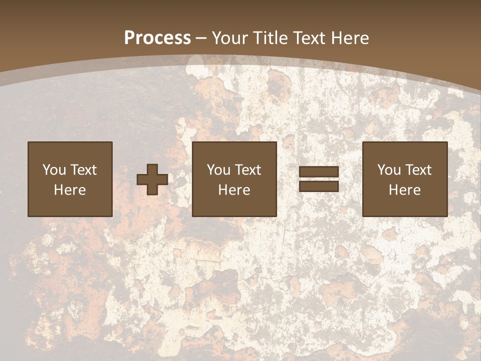 Rough Old Fashioned Abstract PowerPoint Template