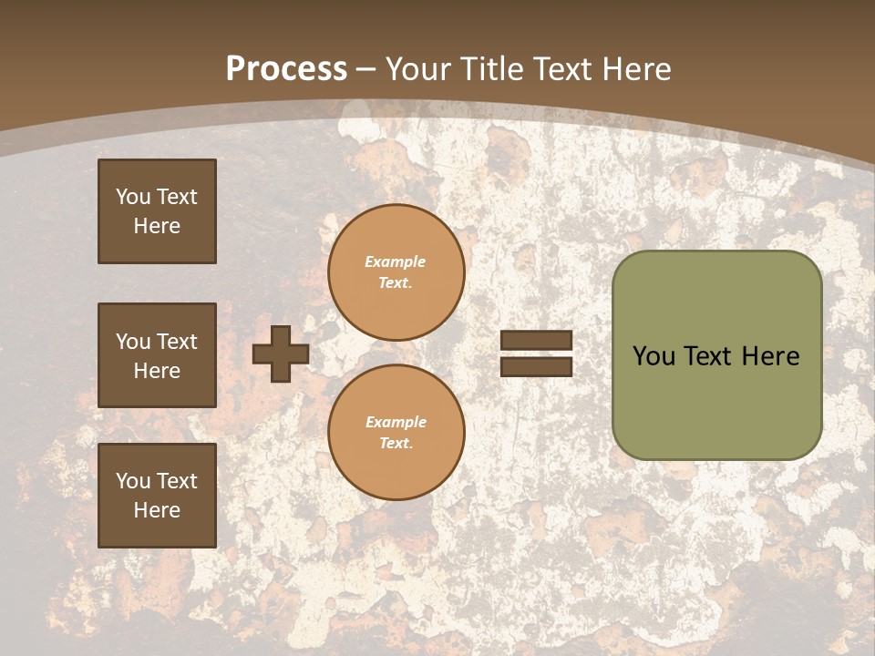 Rough Old Fashioned Abstract PowerPoint Template
