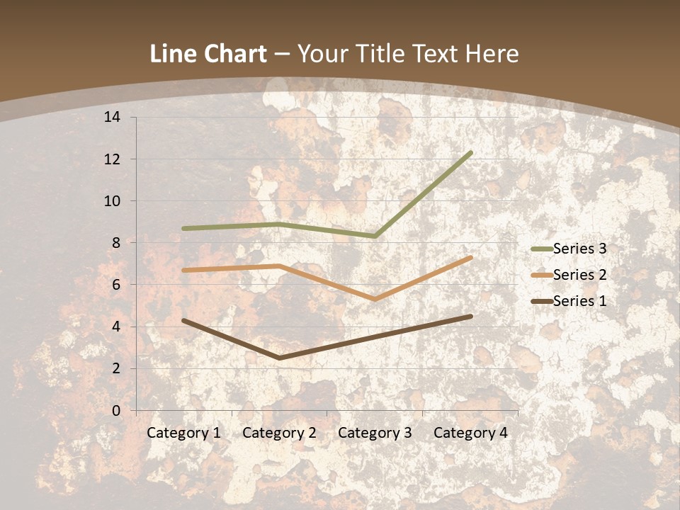 Rough Old Fashioned Abstract PowerPoint Template