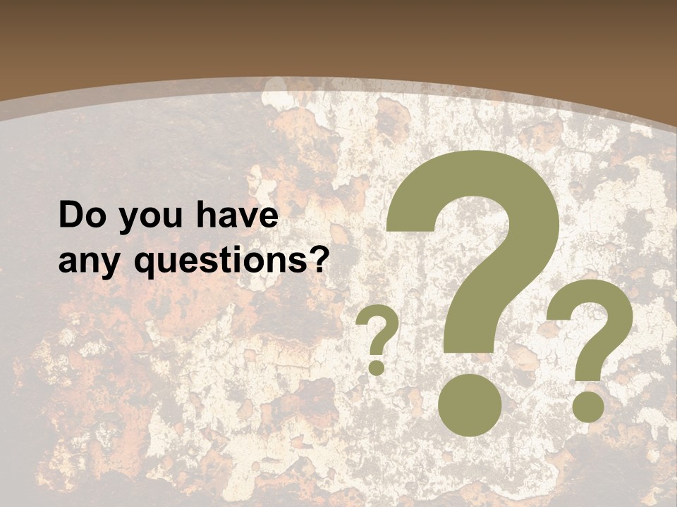 Rough Old Fashioned Abstract PowerPoint Template