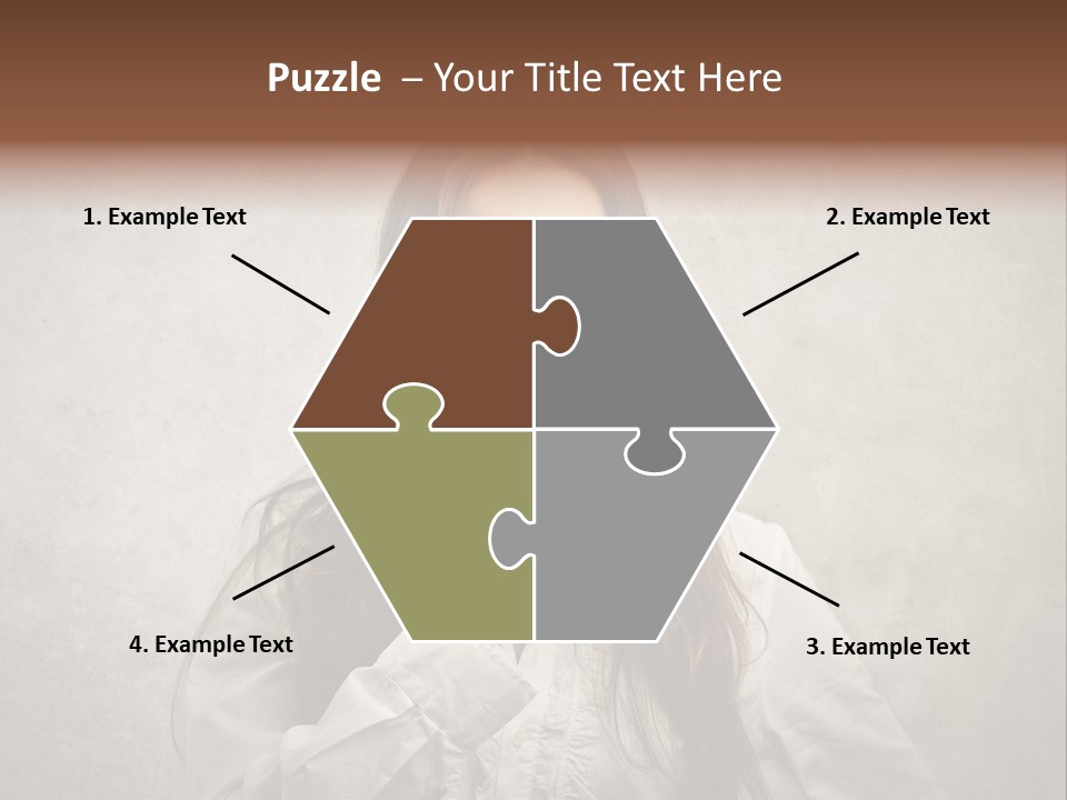 Hand Quietness Mouth PowerPoint Template