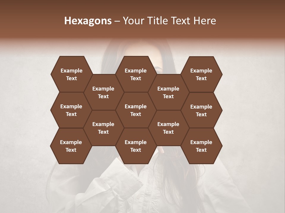 Hand Quietness Mouth PowerPoint Template