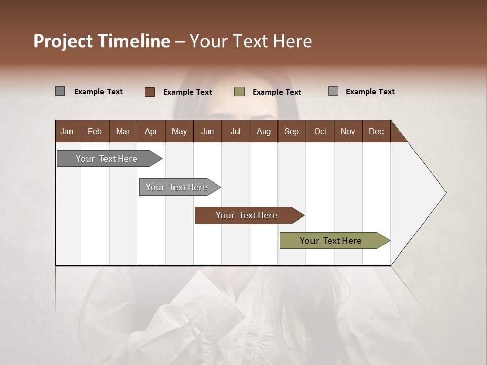 Hand Quietness Mouth PowerPoint Template