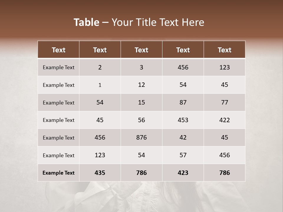 Hand Quietness Mouth PowerPoint Template