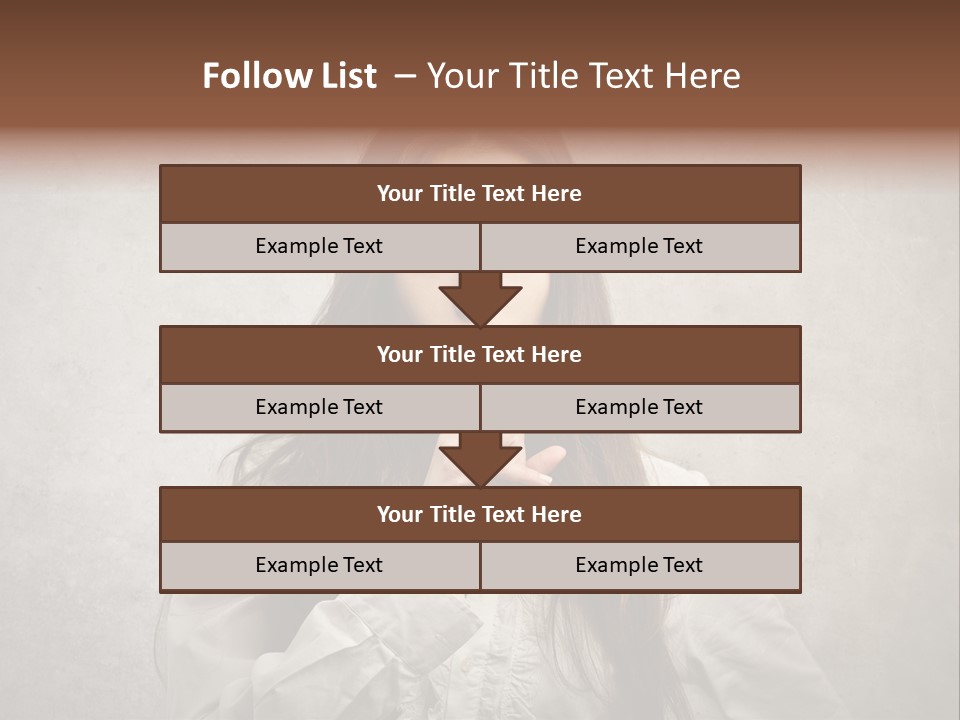 Hand Quietness Mouth PowerPoint Template