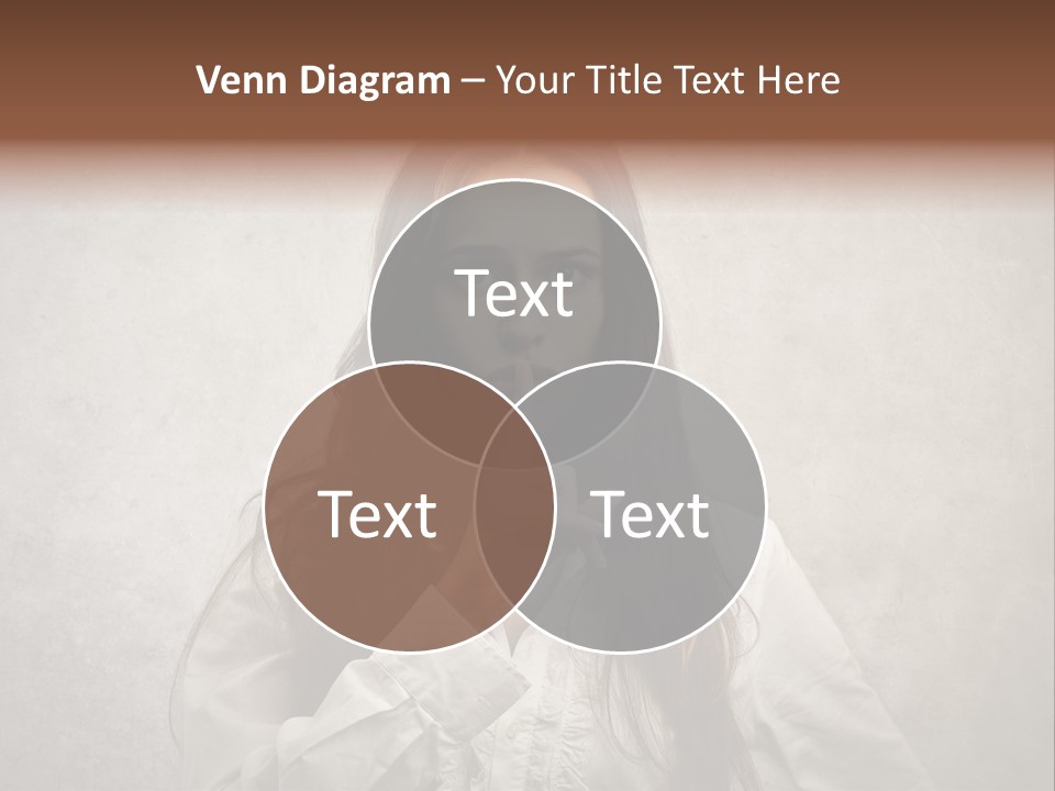 Hand Quietness Mouth PowerPoint Template