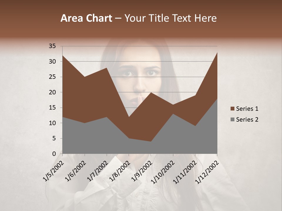 Hand Quietness Mouth PowerPoint Template