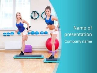 Fitness Well Being Lifestyle PowerPoint Template