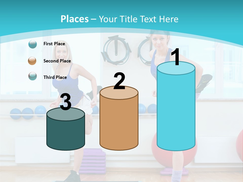 Fitness Well Being Lifestyle PowerPoint Template