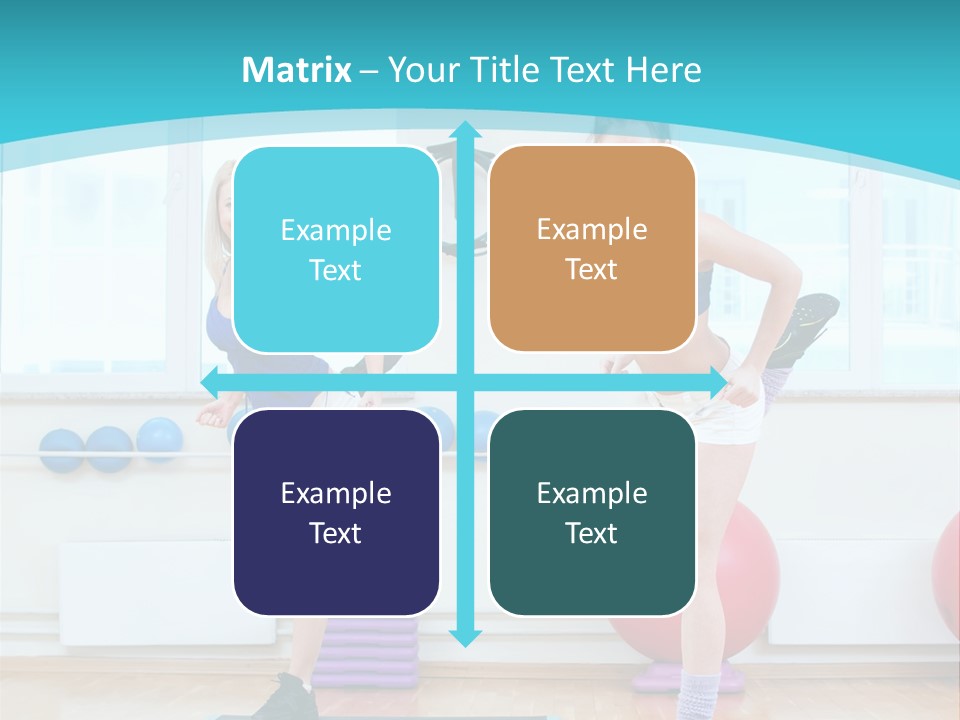 Fitness Well Being Lifestyle PowerPoint Template