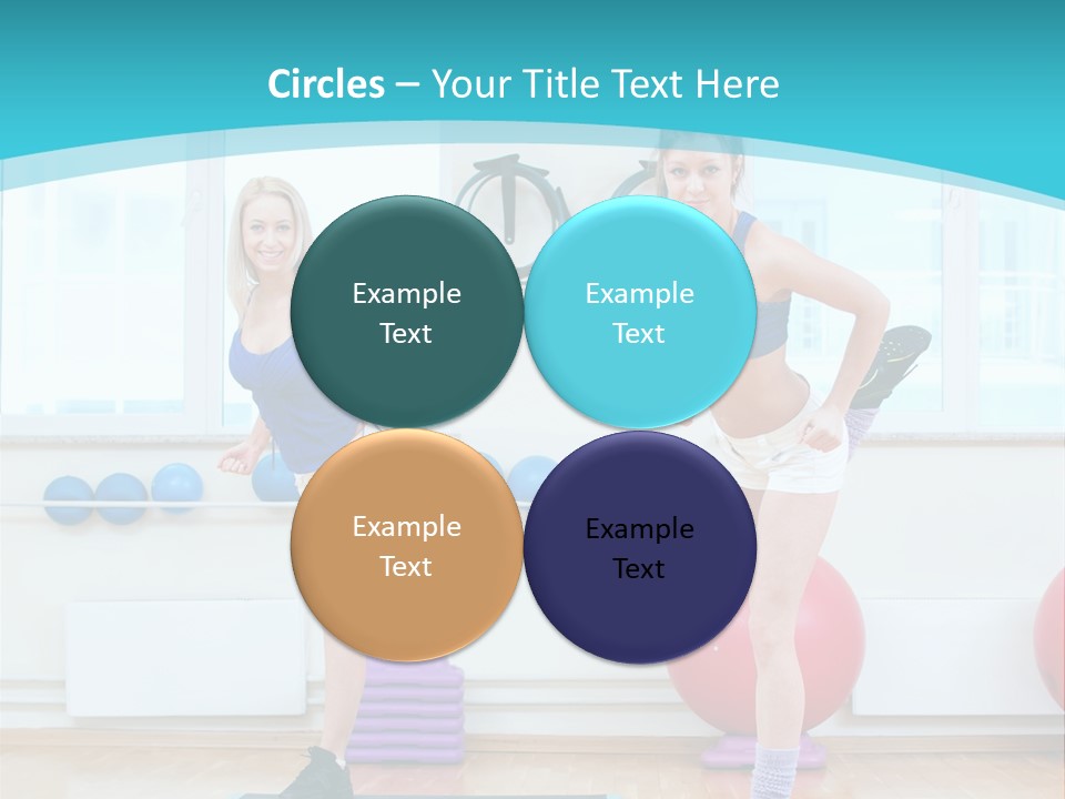 Fitness Well Being Lifestyle PowerPoint Template