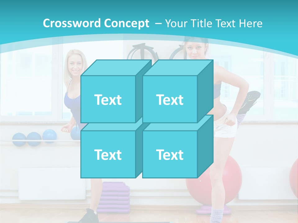 Fitness Well Being Lifestyle PowerPoint Template