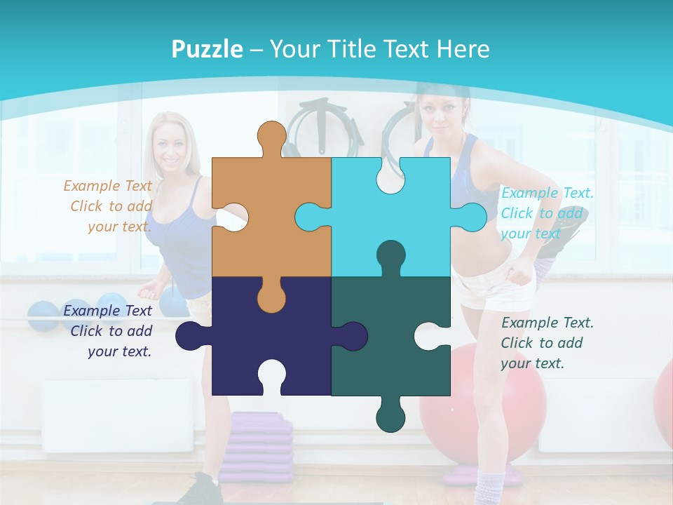 Fitness Well Being Lifestyle PowerPoint Template