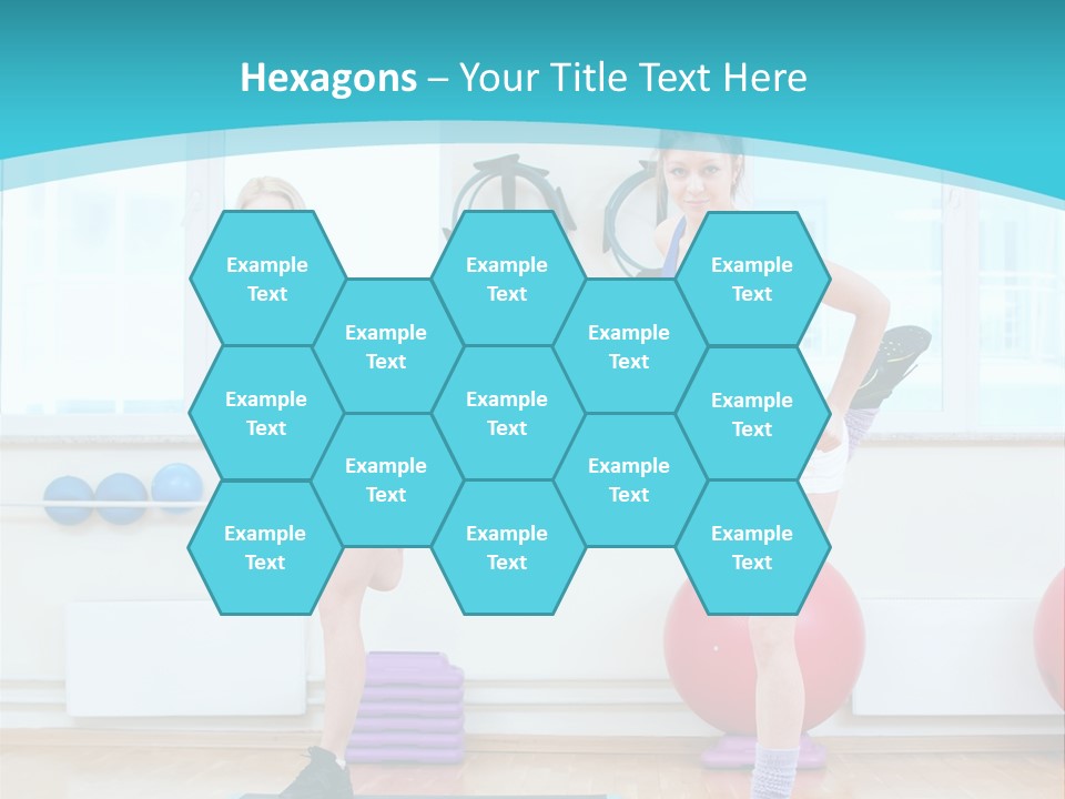 Fitness Well Being Lifestyle PowerPoint Template