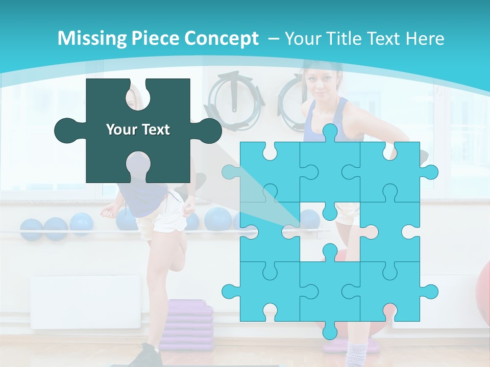 Fitness Well Being Lifestyle PowerPoint Template