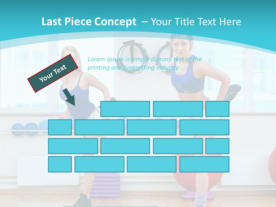 Fitness Well Being Lifestyle PowerPoint Template