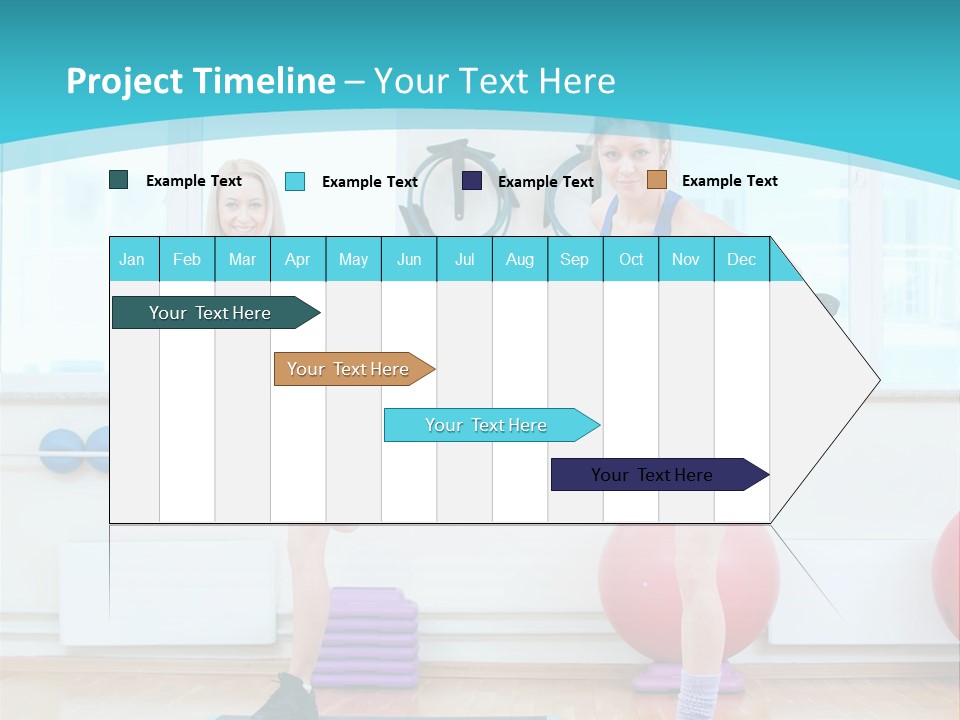 Fitness Well Being Lifestyle PowerPoint Template