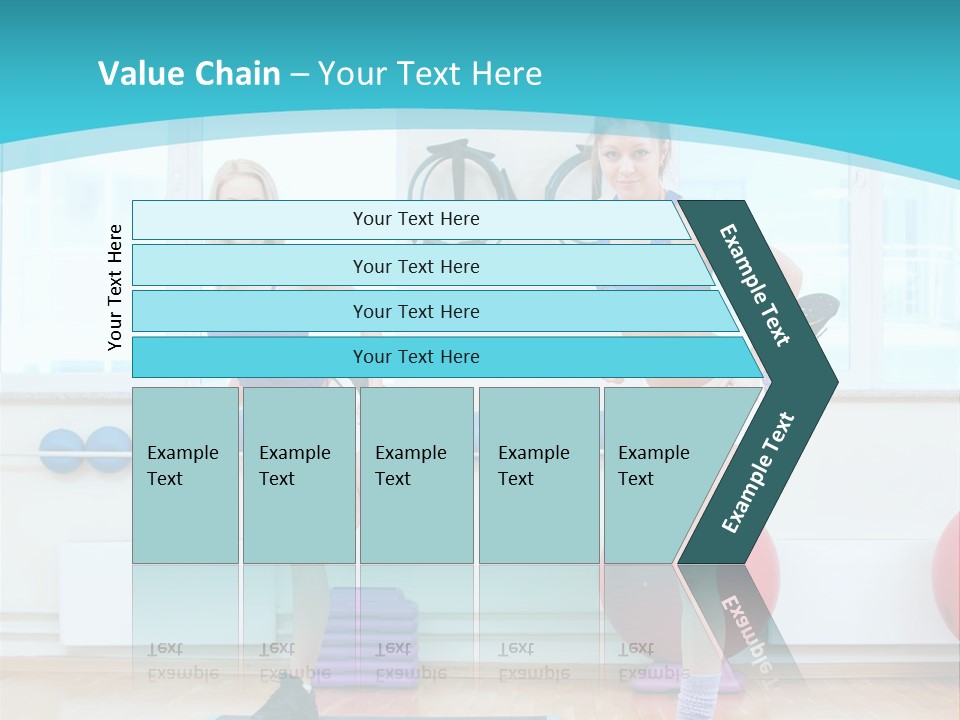 Fitness Well Being Lifestyle PowerPoint Template