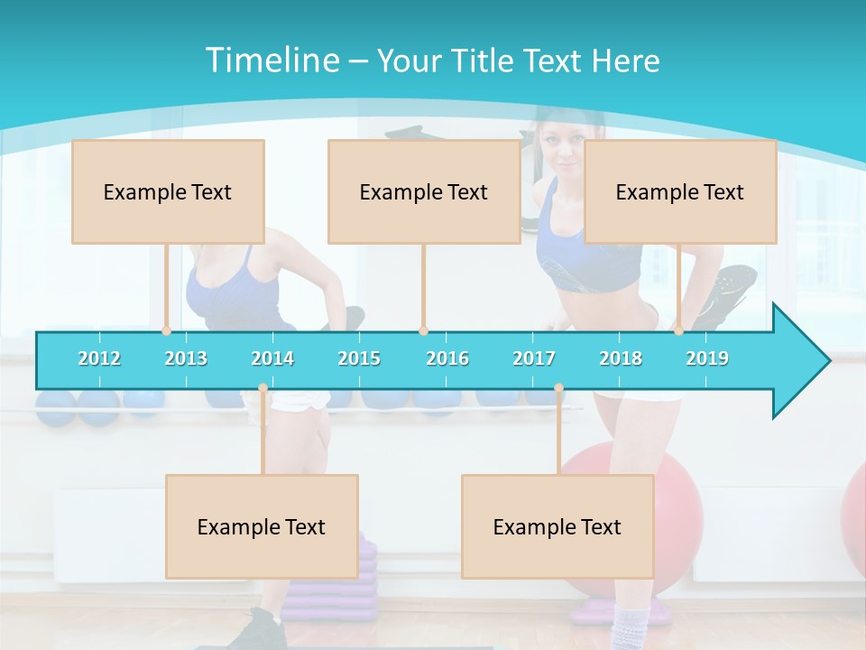 Fitness Well Being Lifestyle PowerPoint Template