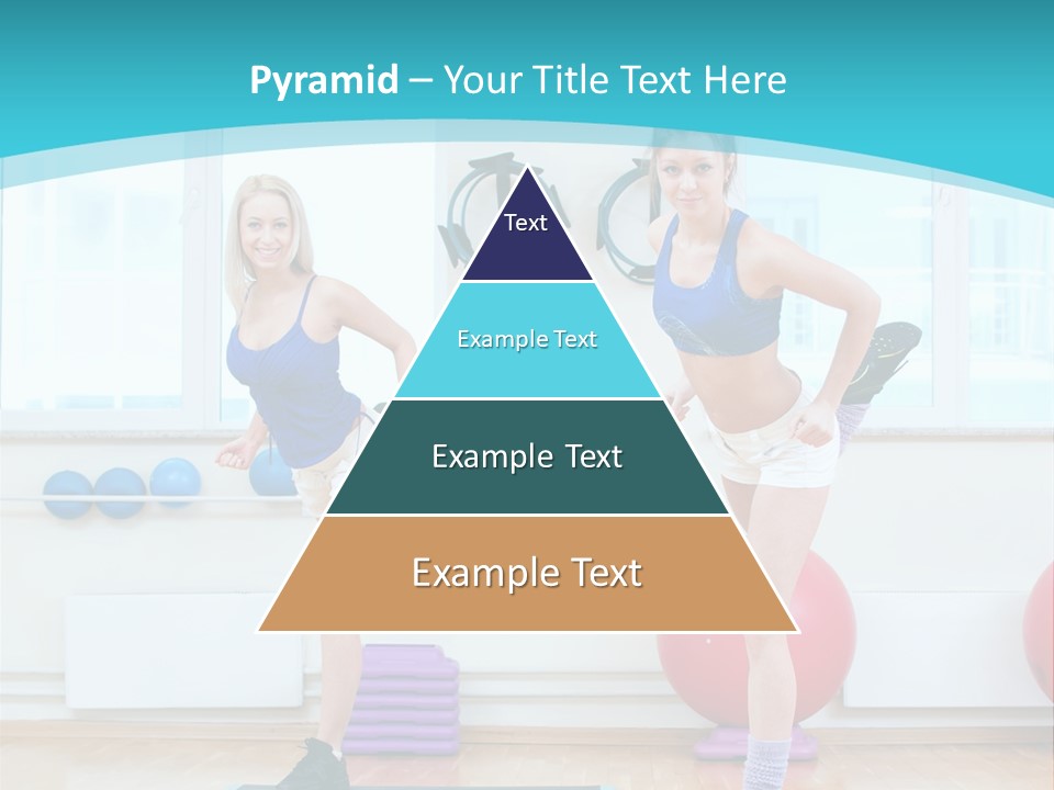 Fitness Well Being Lifestyle PowerPoint Template
