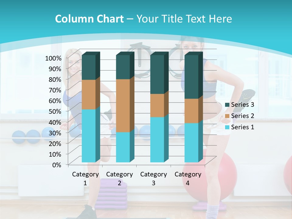 Fitness Well Being Lifestyle PowerPoint Template