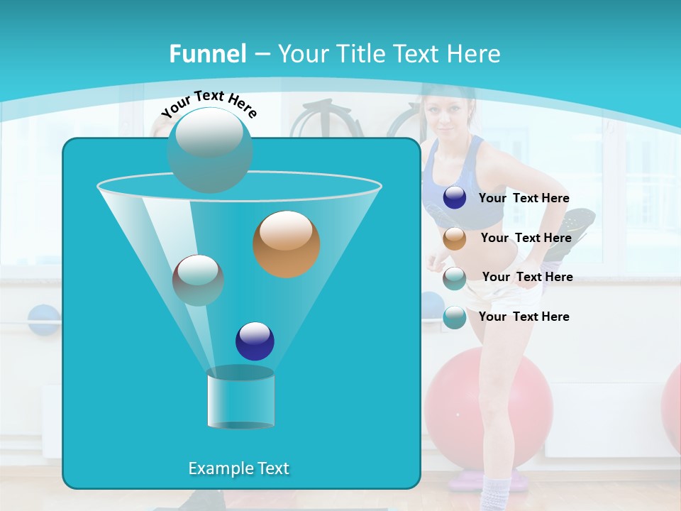 Fitness Well Being Lifestyle PowerPoint Template