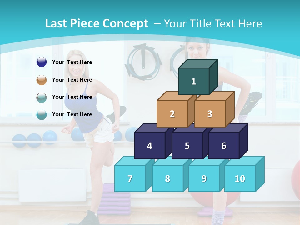 Fitness Well Being Lifestyle PowerPoint Template