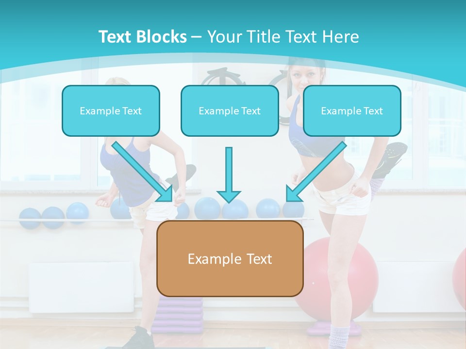 Fitness Well Being Lifestyle PowerPoint Template