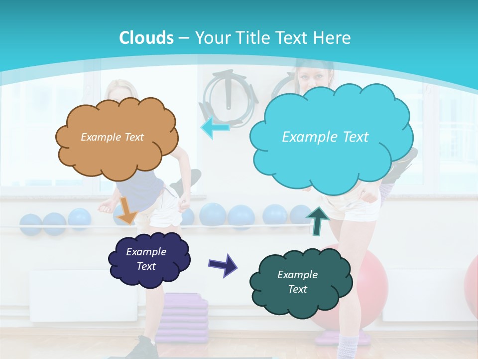 Fitness Well Being Lifestyle PowerPoint Template