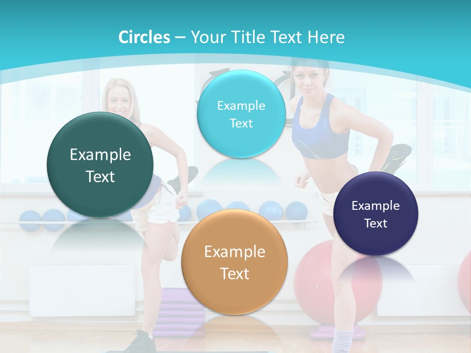 Fitness Well Being Lifestyle PowerPoint Template