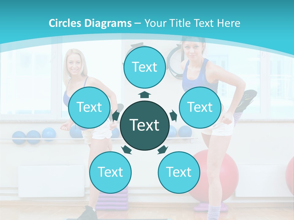 Fitness Well Being Lifestyle PowerPoint Template