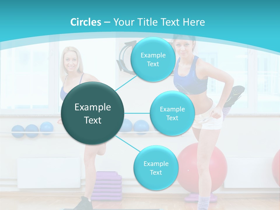 Fitness Well Being Lifestyle PowerPoint Template