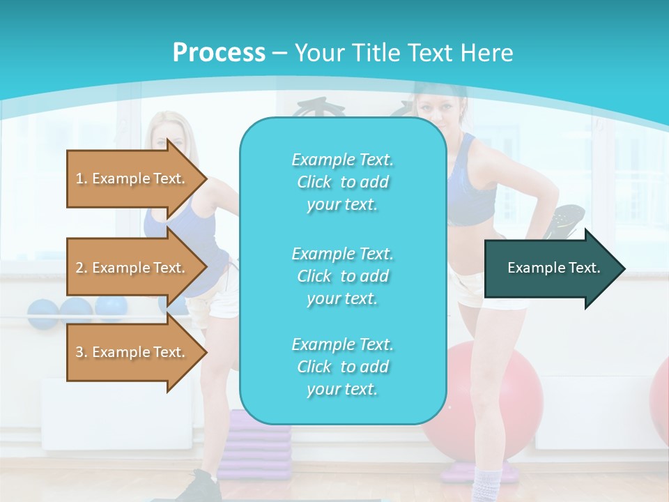 Fitness Well Being Lifestyle PowerPoint Template