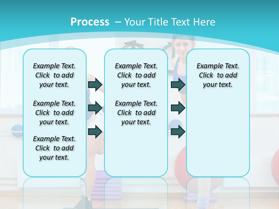 Fitness Well Being Lifestyle PowerPoint Template