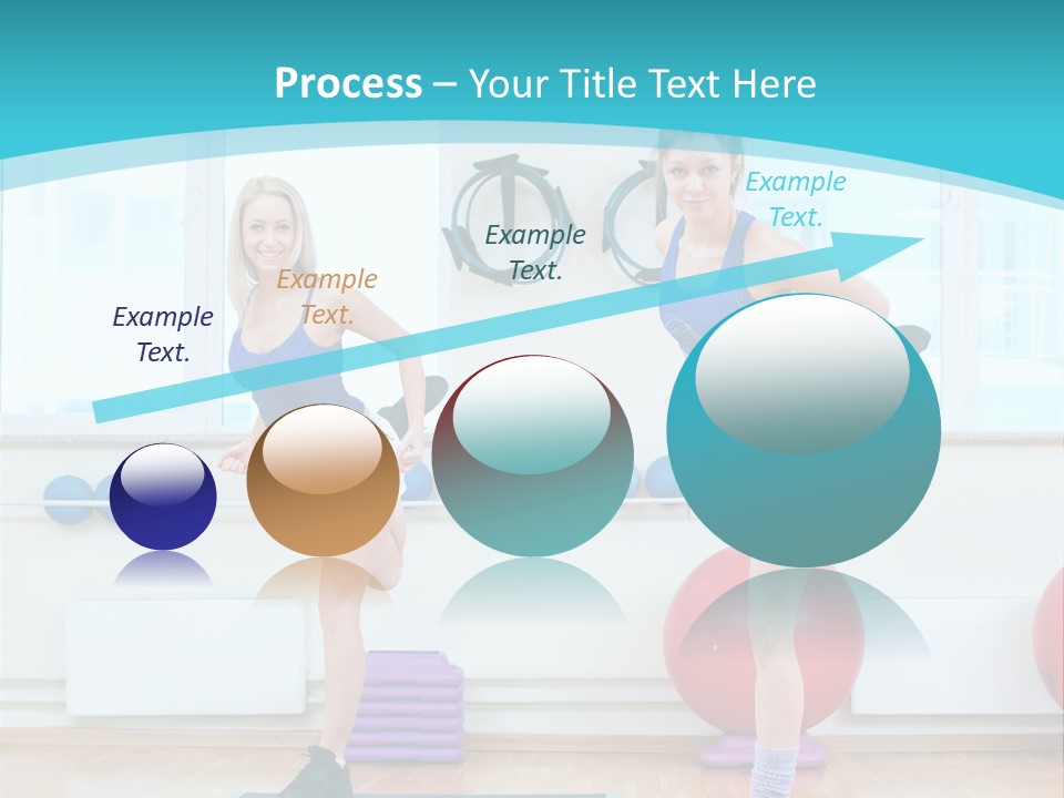 Fitness Well Being Lifestyle PowerPoint Template