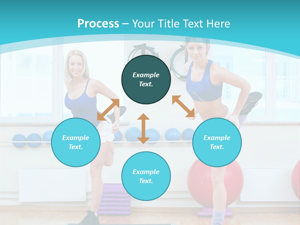 Fitness Well Being Lifestyle PowerPoint Template