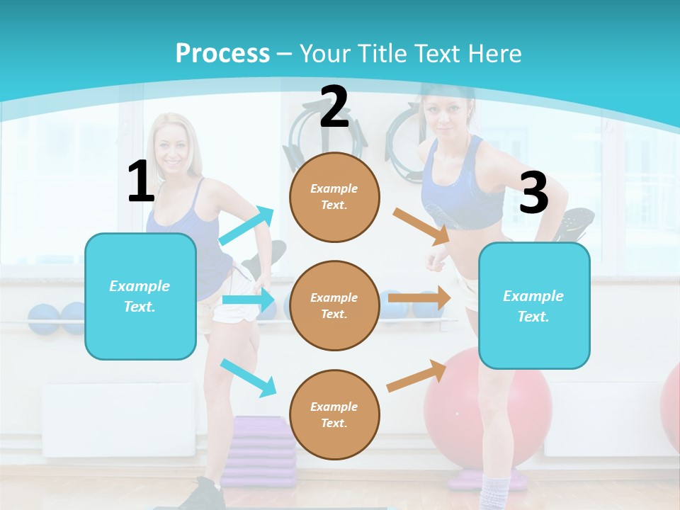Fitness Well Being Lifestyle PowerPoint Template