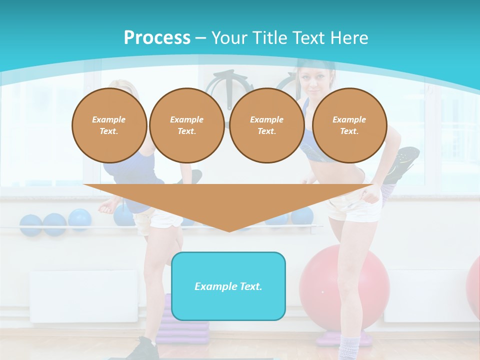 Fitness Well Being Lifestyle PowerPoint Template