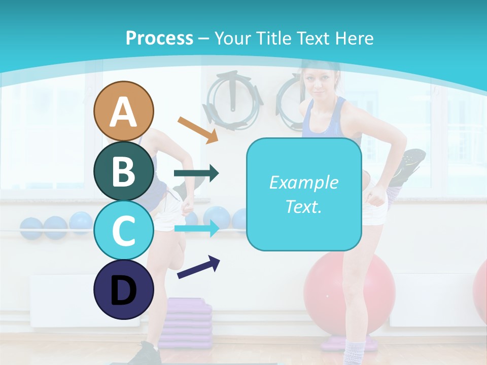 Fitness Well Being Lifestyle PowerPoint Template