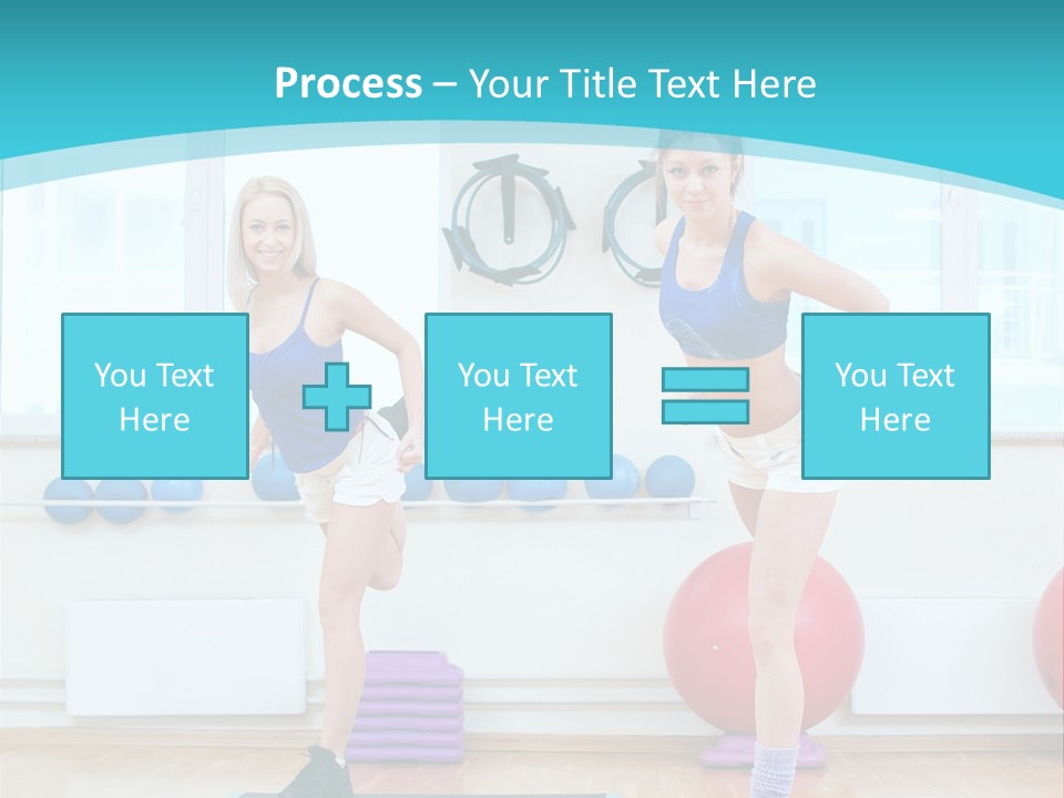 Fitness Well Being Lifestyle PowerPoint Template