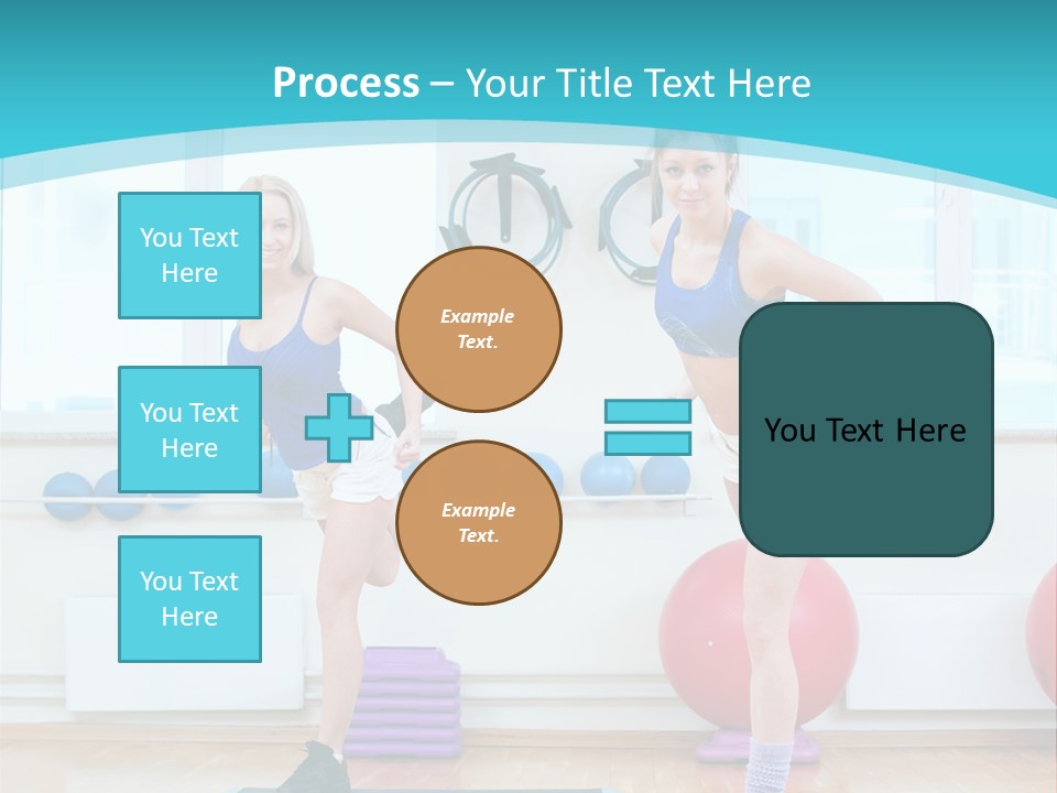 Fitness Well Being Lifestyle PowerPoint Template