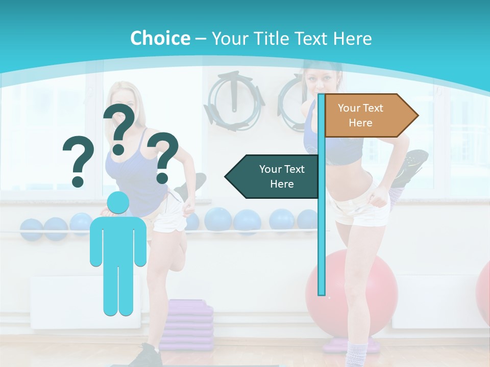 Fitness Well Being Lifestyle PowerPoint Template