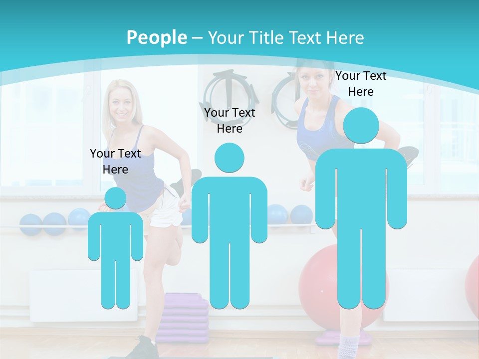 Fitness Well Being Lifestyle PowerPoint Template