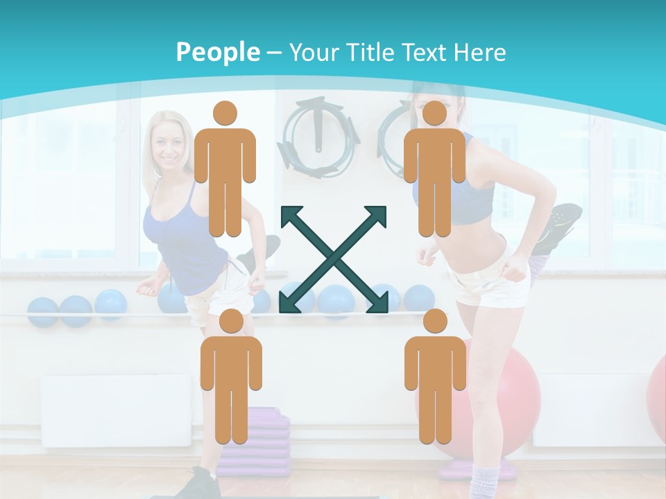 Fitness Well Being Lifestyle PowerPoint Template